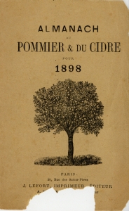 Almanach du pommier et du cidre - 1898 - Couv.