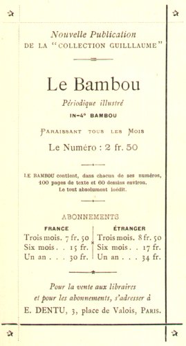 Collection Le Bambou