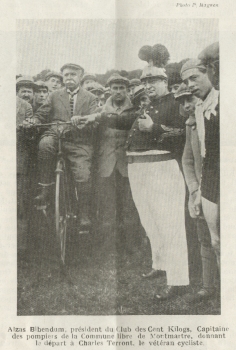 Alzas Bibendum, prsident du Club des Cent Kilos,...