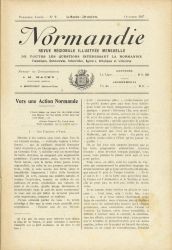 Normandie, revue rgionale illustre mensuelle, n7 - Octobre 1917.