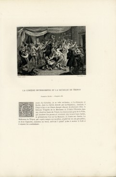 Le roman comique de Scarron, peint par J.B. Pater et J. Dumont le Romain