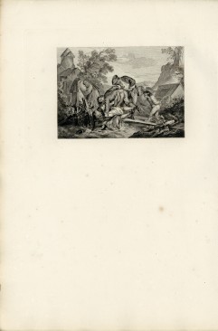 Le roman comique de Scarron, peint par J.B. Pater et J. Dumont le Romain