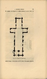 Plan de l'glise de Montreuil