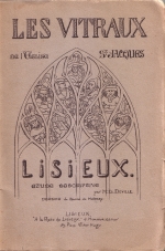 Les vitraux de St Jacques de Lisieux (couv.)