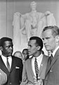 Sidney Poitier (of Bahamian ancestry) and Harry Belafonte (of Jamaican and Martiniquan ancestry)