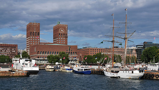 Oslo Harbour and City Hall