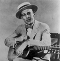 Jimmie Rodgers, once a railroad brakeman, soon became known as "The Father of Country Music".