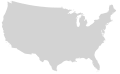 Blank Outline of the US