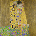 50 The Kiss - Gustav Klimt - Google Cultural Institute uploaded by Crisco 1492, nominated by Crisco 1492