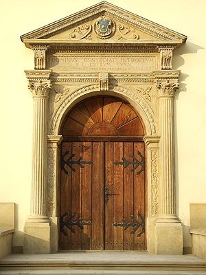 Tarnów City hall historic doors