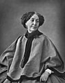 64 George Sand by Nadar, 1864 uploaded by Scewing, nominated by Yann