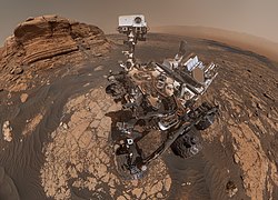Curiosity rover self-portrait on Mars, 2021