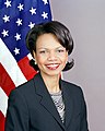 Condoleezza Rice, scientifically determined to be of 51% African, 40% European and 9% Asian or Native American genetic descent, with Mitochondrial DNA tracing back to the Tikar people of Cameroon