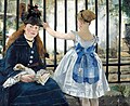 59 Edouard Manet - Le Chemin de fer - Google Art Project uploaded by Artwork, nominated by Claus Obana