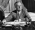 Franklin D. Roosevelt's "Fireside Chats" "redefined the relationship between the president and the American people."[1]