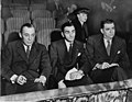 Tin Pan Alley songwriters Irving Berlin, Richard Rodgers and Oscar Hammerstein II also wrote successful Broadway musicals (the latter two with hits such as The King and I and The Sound of Music).
