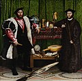 52 Hans Holbein the Younger - The Ambassadors - Google Art Project uploaded by Dcoetzee, nominated by ArionEstar