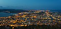 98 Sète from Mount Saint-Clair by night 01 uploaded by Christian Ferrer, nominated by Christian Ferrer