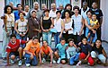 South African family, of European and Black African descent (the Coloured of Southern Africa)