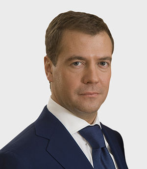 Dmitry Medvedev, official portrait