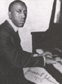 James P. Johnson, strut piano pioneer whose 1923 composition "Charleston" started a dance craze of the same name.