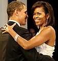 Barack Obama, of Irish American and Kenyan ancestry, with Michelle Obama, of African American (Gullah/South Carolina Lowcountry) ancestry