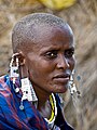 Woman of the Maasai people, Tanzania