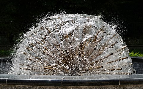 Fountain in Szczytna