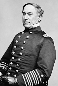 1855-1865 Admiral David Farragut