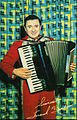 Polka accordionist Frankie Yankovic