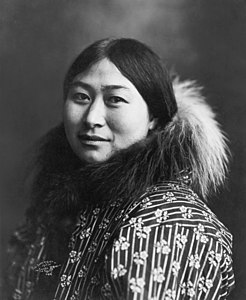 1907 Inuit Woman 1907 Crisco edit 2