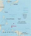 Map of Beluu er a Belau, the Republic of Palau, (Political), 1995. Courtesy of, The World Factbook (http://cia.gov/cia/publications/factbook) or CIA Maps and Publications Released to the Public (http://www.cia.gov/cia/publications/mapspub), Central Intelligence Agency (CIA), Government of the United States of America (USA); and the Perry-Castañeda Map Collection (http://www.lib.utexas.edu/maps), Perry-Castaeda Library, The General Libraries, University of Texas at Austin, Austin, Texas, USA.