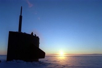 1. Sunrise at the Arctic Ocean. Photo Credit: Photographer's Mate Second Class Steven H. Vanderwerff, Navy NewsStand - Eye on the Fleet Photo Gallery (http://www.news.navy.mil/view_photos.asp, 961105-N-4482V-002), United States Navy (USN, http://www.navy.mil), United States Department of Defense (DoD, http://www.DefenseLink.mil or http://www.dod.gov), Government of the United States of America (USA).