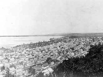 1. Hagta (circa 1912), Territory of Guam, USA. Photo Credit: War in the Pacific National Historical Park (WAPA, http://www.npswapa.org), WAPA Gallery (http://www.npswapa.org/gallery, Guam, Pre-war Hagatna (Agana) and Asan, B1144agana.jpg), National Park Service (NPS, http://www.nps.gov), United States Department of the Interior (http://www.doi.gov), Government of the United States of America (USA). See also "Agana from Santa Cruz" <http://hdl.loc.gov/loc.pnp/cph.3d01892> from the Prints and Photographs Online Catalog, The Library of Congress, USA.