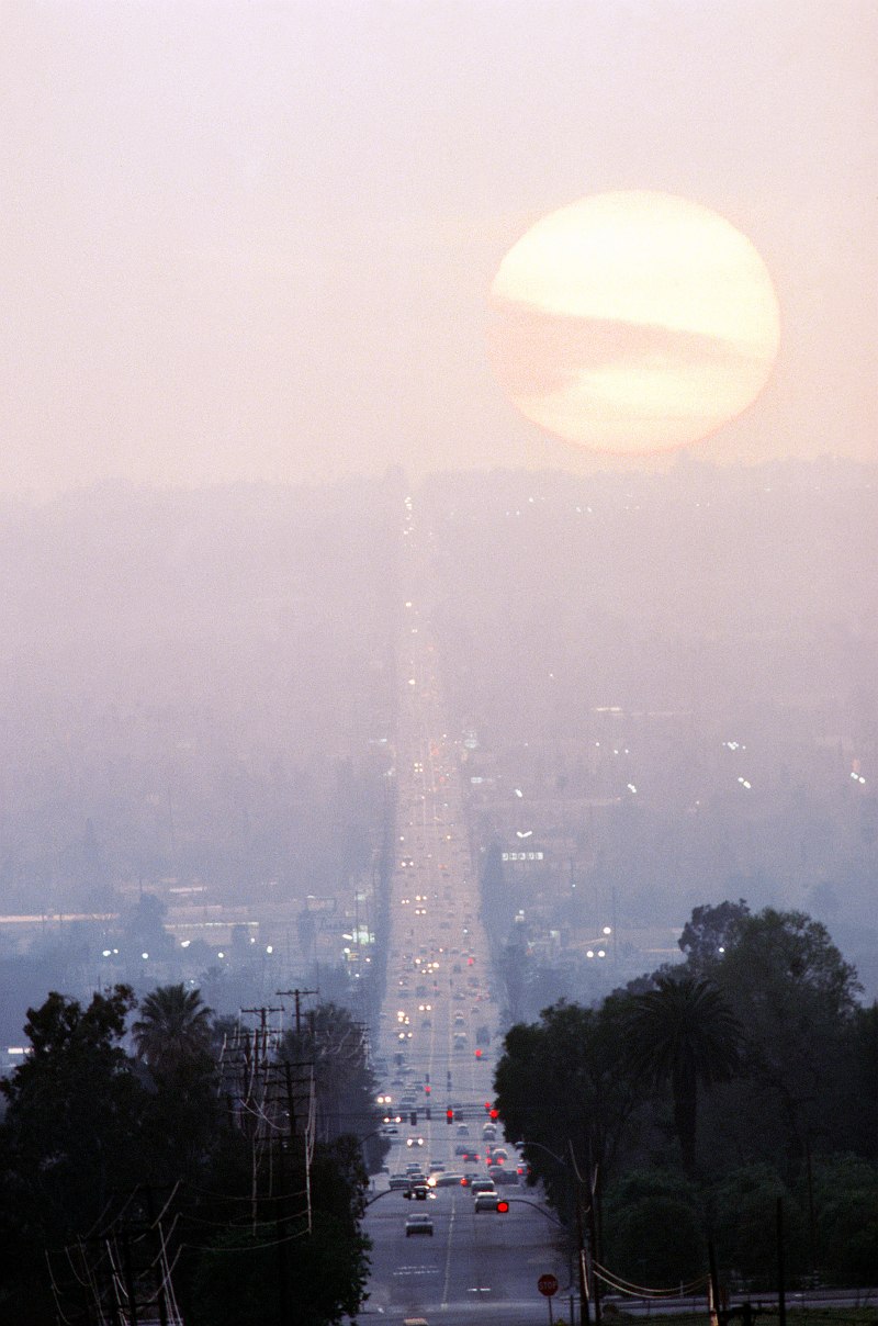 16. Sunset, March 1, 1984, San Bernardino, State of California, USA. Photo Credit: DoD Stock Photos; Defense Visual Information Center (DVIC, http://www.DoDMedia.osd.mil, DFST9905297) and United States Navy (USN, http://www.navy.mil), United States Department of Defense (DoD, http://www.DefenseLink.mil or http://www.dod.gov), Government of the United States of America (USA).