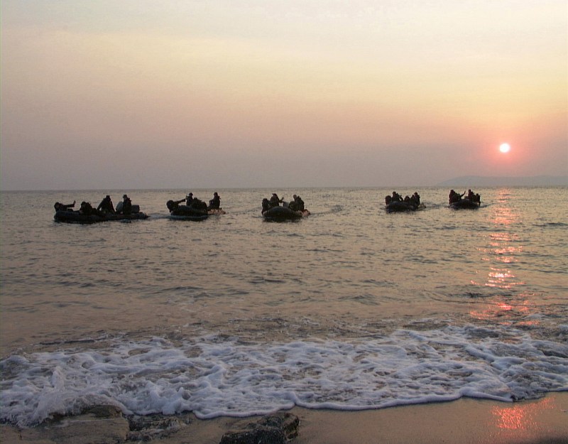 39. Whether a Sunrise or Sunset, It's a Beautiful View of the Sun Over the Black Sea on September 11th, 1999, Cape Ince, Turkiye Cumhuriyeti - Republic of Turkey. Photo Credit: Corporal (CPL) Jimmie Perkins, 26th MEU, United States Marine Corps (USMC, http://www.usmc.mil); Defense Visual Information Center (DVIC, http://www.DoDMedia.osd.mil, DMSD0207810 and 990911M0247P010) and United States Marine Corps (USMC, http://www.usmc.mil), United States Department of Defense (DoD, http://www.DefenseLink.mil or http://www.dod.gov), Government of the United States of America (USA).