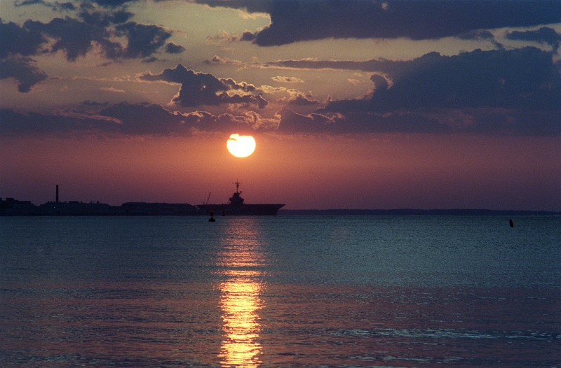 44. The Rising of the Sun, April 22, 1987, Pensacola, State of Florida, USA. Photo Credit: PHC Jeff Hilton, United States Navy (USN, http://www.navy.mil); Defense Visual Information Center (DVIC, http://www.DoDMedia.osd.mil, DNSC8705881) and United States Navy (USN, http://www.navy.mil), United States Department of Defense (DoD, http://www.DefenseLink.mil or http://www.dod.gov), Government of the United States of America (USA).