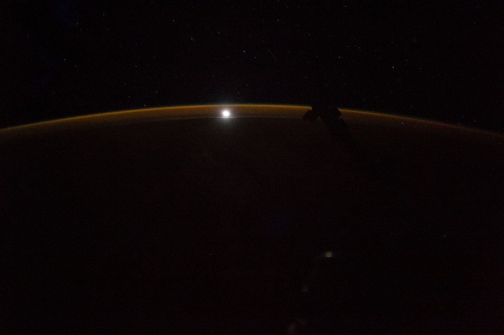 Photoset 2, Photograph 6. November 12, 2017 at 09:14:24 GMT, ISS053-E-188920, As Seen From the International Space Station (Expedition 53), Latitude: 28.5, Longitude: -145.5, Altitude: 216 Nautical Miles, Sun Azimuth: 345 degrees, Sun Elevation Angle: -79 degrees. Photo Credit: NASA; ISS053-E-188920, International Space Station (Expedition 53); Image courtesy of the Earth Science and Remote Sensing Unit, NASA Johnson Space Center, https://eol.jsc.nasa.gov. National Aeronautics and Space Administration (NASA, http://www.nasa.gov), Government of the United States of America (USA).