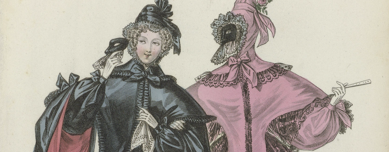 Journal des Dames et des Modes, Costumes Parisiens, fevrier