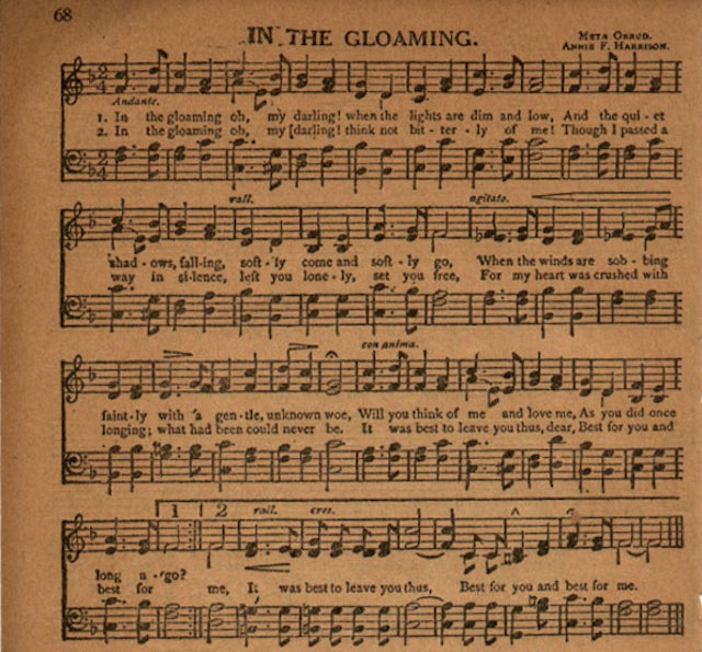 In the Gloaming - American Quartet (1910)