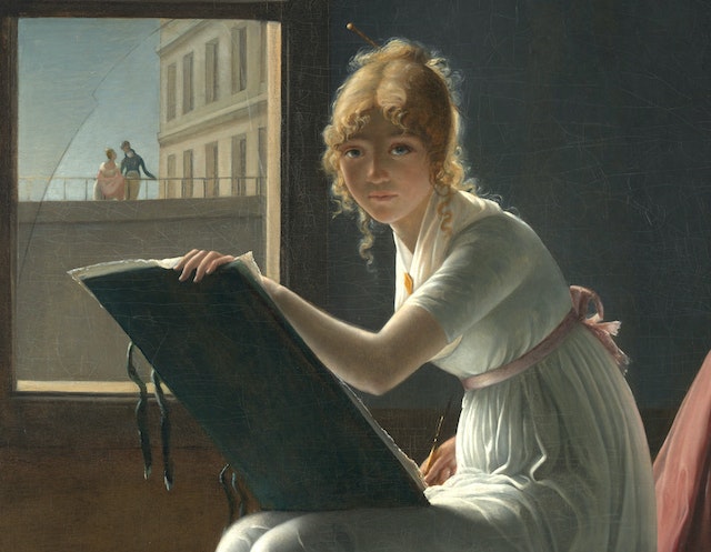 *Portrait of Charlotte du Val d’Ognes* (1801)