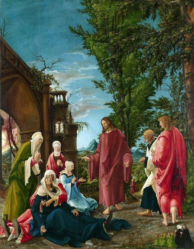 Albrecht Altdorfer Christ Taking Leave of His Mother)
caption={Albrecht Altdorfer, *Christ Taking Leave of His Mother*, ca. 1520 — <a href=_https_/en.wikipedia.org/wiki/Christ_taking_leave_of_his_Mother.html#/media/File:Albrecht_Altdorfer,_Christ_Taking_Leave_of_His_Mother_(probably_1520).jpg">Source</a>