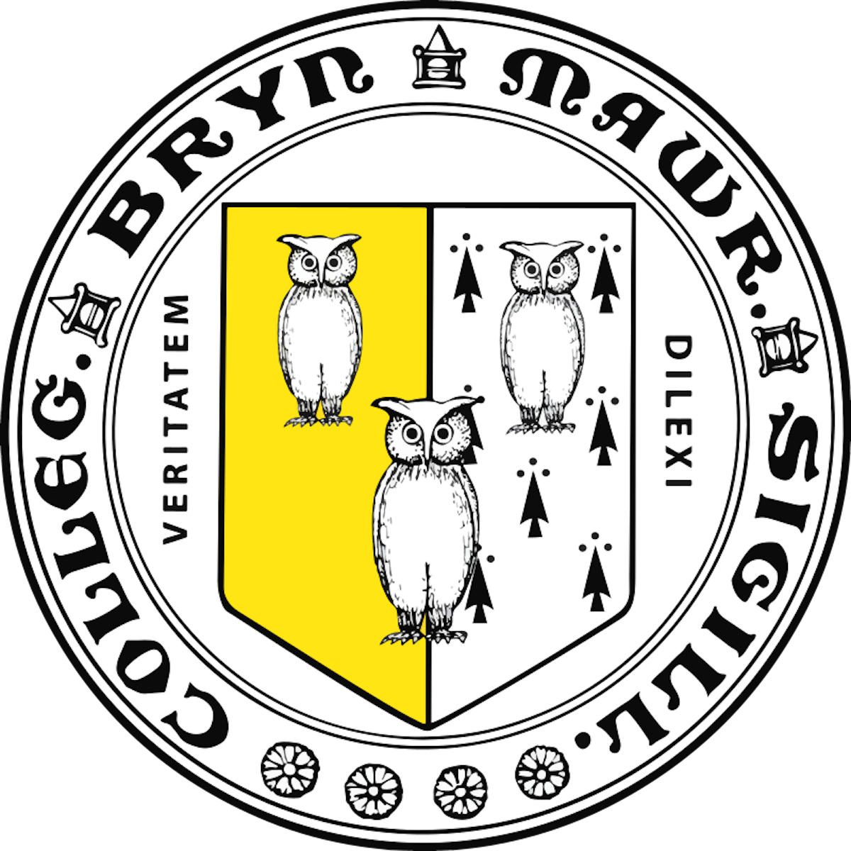 Bryn Mawr College Library logo