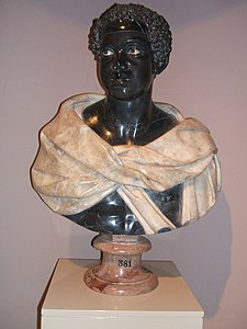 Bust of an Ethiopian, Anonymous Italian c. 1600-1630.