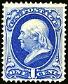 Benjamin Franklin, 1¢