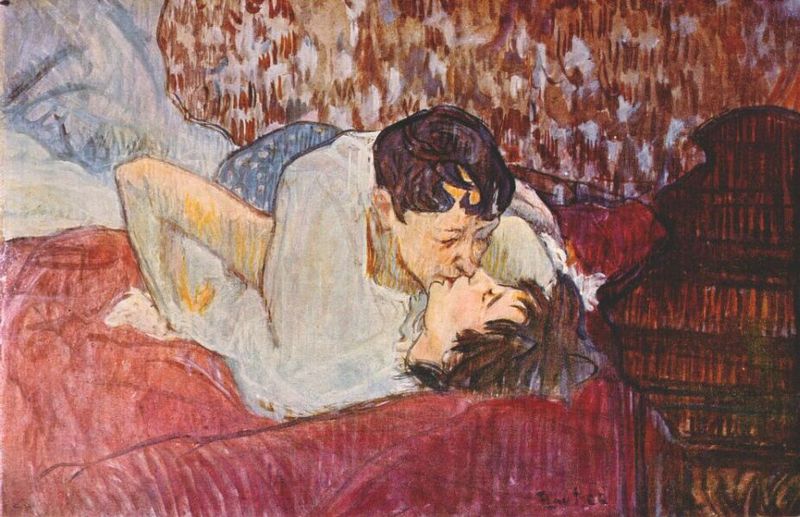 File:Lautrec the kiss 1892.jpg