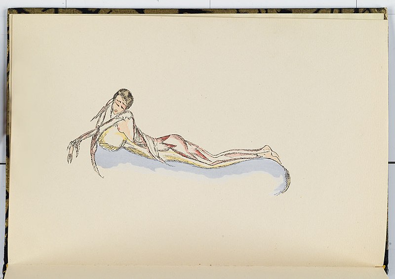 File:Illustration by Lotte Pritzel for Rainer Maria Rilke’s Puppen 1921.jpg