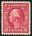 George Washington 2¢, 1914