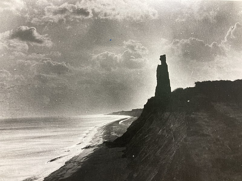 File:All Saints’ Church, on the Dunwich coast, ca. 1919.jpg