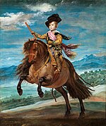 El Príncipe Baltasar Carlos a caballo (1635)